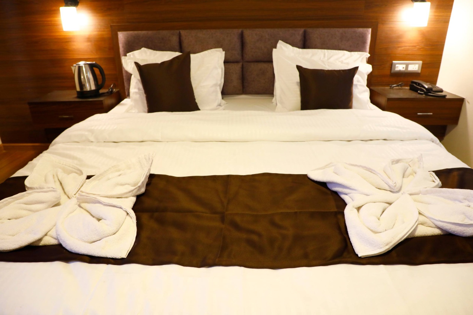 Deluxe room interior at Zen London House